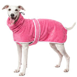 Load image into Gallery viewer, PcEoTllar Dog Bathrobe, Microfiber Dog Drying Coat, Super Absorbent Dog Towel Robe for Small Medium Large Dogs, Quick Dry Dog Bath Towel for After Bath, Swimming &amp; Rainy Days
