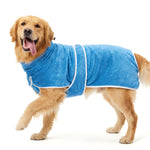 Load image into Gallery viewer, PcEoTllar Dog Bathrobe, Microfiber Dog Drying Coat, Super Absorbent Dog Towel Robe for Small Medium Large Dogs, Quick Dry Dog Bath Towel for After Bath, Swimming &amp; Rainy Days
