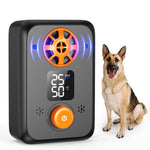 Load image into Gallery viewer, PcEoTllar Anti Barking Device, 5 Modes 50FT Ultrasonic Dog Barking Control Devices, Rechargeable Dog Bark Deterrent Devices Bark Box, Dog Barking Silencer, Black &amp; Orange
