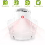 Load image into Gallery viewer, PcEoTllar Cat Water Fountain, Automatic Rechargeable Pet Water Dispenser for Cats and Dogs, White
