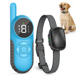 Load image into Gallery viewer, PcEoTllar Dog Training Collar with Remote 2600ft Range, Strong Vibrating Dog Collar Beep and Vibrate Only, Waterproof &amp; Rechargeable Vibration Collar for Small Medium Large Dogs, Blue
