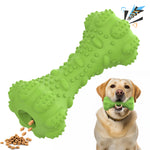 Load image into Gallery viewer, PcEoTllar Interactive Dog Chew Toy, Squeaky Treat Dispensing Dog Enrichment Toy, Bleef Flavor, Blue
