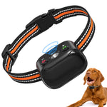 Load image into Gallery viewer, PcEoTllar Ultrasonic Dog Bark Collar, Rechargeable Anti Barking Collar with Beep, Vibration &amp; Ultrasonic for Small Medium Large Dogs (Orange)
