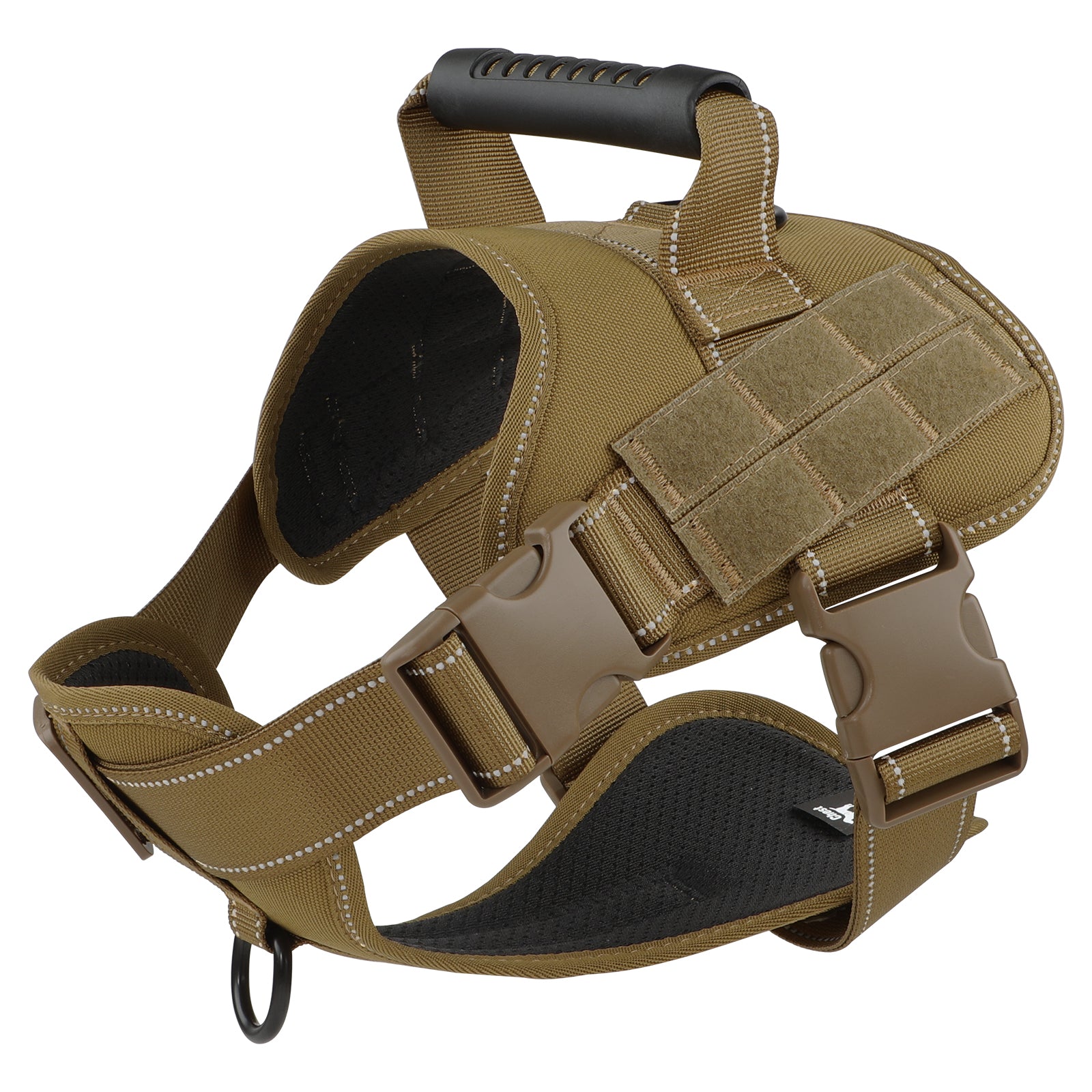 PcEoTllar No Pull Dog Harness for Small Dogs, Reflective Dog Vest Harness with Handle, Adjustable Easy on Dog Harness for Training Running Walking