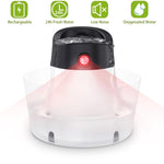 Load image into Gallery viewer, PcEoTllar Cat Water Fountain, Automatic Rechargeable Pet Water Dispenser for Cats and Dogs, Black

