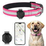 Load image into Gallery viewer, PcEoTllar Smart Dog Tracker Collar, Dog Trackers Pet Location Tracker with Collar, No Monthly Fee, Compatible with iOS Find My, Anti-Lost Tracking Device for Pets
