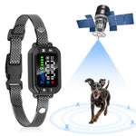 Load image into Gallery viewer, PcEoTllar GPS Wireless Dog Fence Collar, Electric Dog Fence with GPS, Beep/Vibration/Shock, Black
