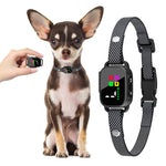 Load image into Gallery viewer, Anti-Bark Collar for Small Dogs, No Shock Bark Collar with Beep &amp; Vibration, 1-7 Sensitivities Adjustable, Rechargeable Dog Barking Collar - Black
