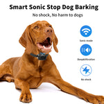 Load image into Gallery viewer, PcEoTllar Ultrasonic Dog Bark Collar, Rechargeable Anti Barking Collar with Beep, Vibration &amp; Ultrasonic for Small Medium Large Dogs (Black)
