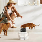 Load image into Gallery viewer, PcEoTllar Cat Water Fountain, Automatic Rechargeable Pet Water Dispenser for Cats and Dogs, Black
