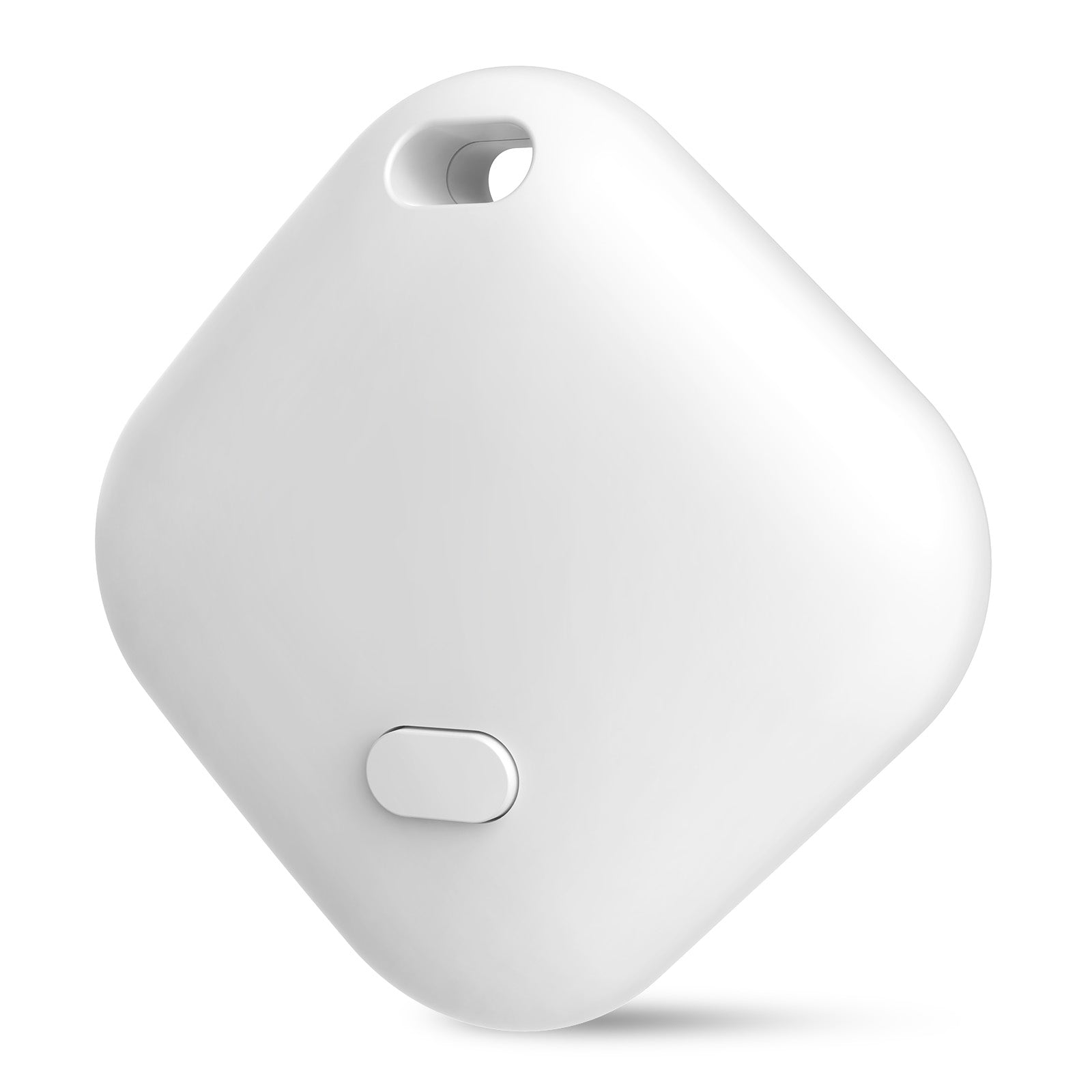 PcEoTllar Bluetooth Tracker, Keys Finder and Item Locator for Apple IOS Find My - 1 Pack - White