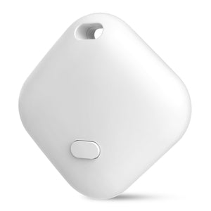 PcEoTllar Bluetooth Tracker, Keys Finder and Item Locator for Apple IOS Find My - 1 Pack - White