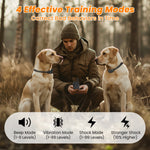 Load image into Gallery viewer, PcEoTllar Shock Collar for 2 Dogs, 4 Modes Beep Vibration Shock Dog Training Collar, IPX7 Waterproof Dog Bark Collar for Training Small Medium Large Dogs

