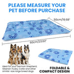 Load image into Gallery viewer, PcEoTllar Dog Cooling Mat, Ice Cooling Pad for Dogs and Cats, Water Injection Cooling Dog Bed Mats for Home, Travel and Crates - L
