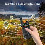 Load image into Gallery viewer, PcEoTllar Dog Shock Collar - 3200Ft Dog Training Collar with Remote for Small Medium Large Dogs Rechargeable Waterproof Training Collar with Beep (1-9), Vibration(1-99), Safe Shock(1-99), Black
