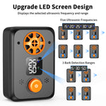Load image into Gallery viewer, PcEoTllar Anti Barking Device, 5 Modes 50FT Ultrasonic Dog Barking Control Devices, Rechargeable Dog Bark Deterrent Devices Bark Box, Dog Barking Silencer, Black &amp; Orange
