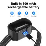Load image into Gallery viewer, PcEoTllar Ultrasonic Dog Bark Collar, Rechargeable Anti Barking Collar with Beep, Vibration &amp; Ultrasonic for Small Medium Large Dogs (Black)
