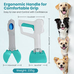 Load image into Gallery viewer, PcEoTllar Dog Pooper Scooper for Large Small Dogs, Dog Poop Waste Pick up Shovel, Includes Bag and Attachment Green
