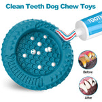 Load image into Gallery viewer, PcEoTllar Dog Toys for Aggressive Chewers, Natural Rubber Dog Chew Toys, Slow Feeder Dog Bowl, Green
