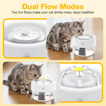 Load image into Gallery viewer, PcEoTllar Wireless Cat Water Fountain Cordless, Battery Operated Cat Fountain, 33.8oz/1000mL Automatic Pet Water Dispenser Rechargeable Drinking Fountains for Cats and Dogs
