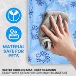Load image into Gallery viewer, PcEoTllar Dog Cooling Mat, Ice Cooling Pad for Dogs and Cats, Water Injection Cooling Dog Bed Mats for Home, Travel and Crates - L
