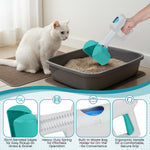 Load image into Gallery viewer, PcEoTllar Dog Pooper Scooper for Large Small Dogs, Dog Poop Waste Pick up Shovel, Includes Bag and Attachment Green
