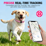 Load image into Gallery viewer, PcEoTllar Smart Dog Tracker Collar, Dog Trackers Pet Location Tracker with Collar, No Monthly Fee, Compatible with iOS Find My, Anti-Lost Tracking Device for Pets
