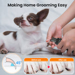 Load image into Gallery viewer, PcEoTllar Dog Nail Grinder, 2 Speed Rechargeable LED Dog Nail Trimmer, Clipper for Dogs and Cats, Black
