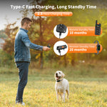 Load image into Gallery viewer, PcEoTllar Dog Shock Collar - 3200Ft Dog Training Collar with Remote for Small Medium Large Dogs Rechargeable Waterproof Training Collar with Beep (1-9), Vibration(1-99), Safe Shock(1-99), Black
