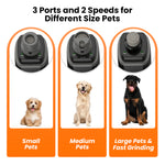 Load image into Gallery viewer, PcEoTllar Dog Nail Grinder, 2 Speed Rechargeable LED Dog Nail Trimmer, Clipper for Dogs and Cats, Black
