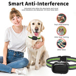 Load image into Gallery viewer, PcEoTllar Ultrasonic Dog Bark Collar, Rechargeable Anti Barking Collar with Beep, Vibration &amp; Ultrasonic for Small Medium Large Dogs (Green)
