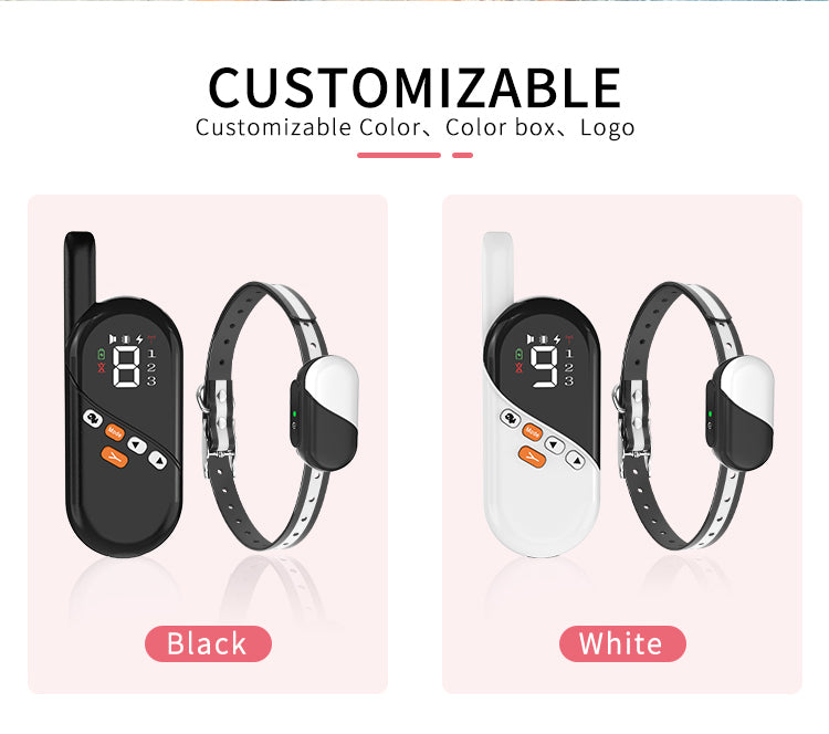PcEoTllar Shock Collar for Small Dogs, Large Cat Training Collar, Rechargeable Dog Training Collar with Remote for Medium Dogs