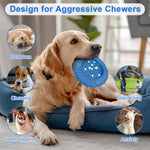 Load image into Gallery viewer, PcEoTllar Dog Toys for Aggressive Chewers, Natural Rubber Dog Chew Toys, Slow Feeder Dog Bowl, Blue

