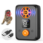 Load image into Gallery viewer, PcEoTllar Anti Barking Device, 5 Modes 50FT Ultrasonic Dog Barking Control Devices, Rechargeable Dog Bark Deterrent Devices Bark Box, Dog Barking Silencer, Black &amp; Orange
