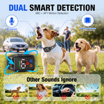 Load image into Gallery viewer, PcEoTllar Dog Bark Collar, Auto Anti Barking Collar for Large Medium Small Dogs 11-120lbs, 7 Sensitivity Levels, 5 Safe Training Modes, Humane Bark Training Collar
