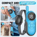 Load image into Gallery viewer, PcEoTllar Dog Training Collar with Remote 2600ft Range, Strong Vibrating Dog Collar Beep and Vibrate Only, Waterproof &amp; Rechargeable Vibration Collar for Small Medium Large Dogs, Blue
