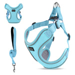Load image into Gallery viewer, PcEoTllar Dog Harness and Leash Combo, Escape Proof No Pull Vest Harness, Step-in Reflective Adjustable Soft Padded Pet Harness for Small to Large Dogs
