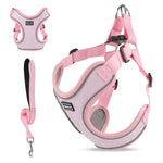 Load image into Gallery viewer, PcEoTllar Dog Harness and Leash Combo, Escape Proof No Pull Vest Harness, Step-in Reflective Adjustable Soft Padded Pet Harness for Small to Large Dogs

