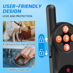 Load image into Gallery viewer, PcEoTllar Dog Training Collar with Remote, Dog Shock Collar, 3 Modes Beep Vibration Shock, Orange
