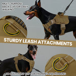 Load image into Gallery viewer, PcEoTllar No Pull Dog Harness for Small Dogs, Reflective Dog Vest Harness with Handle, Adjustable Easy on Dog Harness for Training Running Walking
