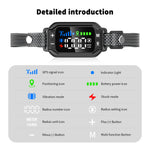 Load image into Gallery viewer, PcEoTllar GPS Wireless Dog Fence Collar, Electric Dog Fence with GPS, Beep/Vibration/Shock, Black
