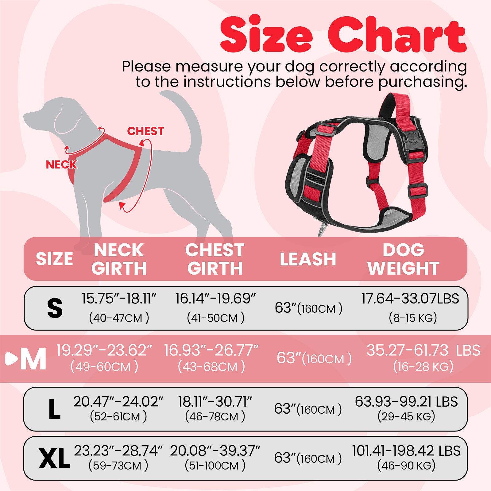 PcEoTllar Dog Harness and Leash Combo, Escape Proof No Pull Vest Harness, with Reflective Leash, Adjustable Pet Harness with Handle for Small Dogs, Black S