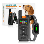 Load image into Gallery viewer, PcEoTllar Dog Shock Collar - 3200Ft Dog Training Collar with Remote for Small Medium Large Dogs Rechargeable Waterproof Training Collar with Beep (1-9), Vibration(1-99), Safe Shock(1-99), Black
