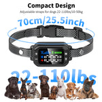 Load image into Gallery viewer, PcEoTllar GPS Wireless Dog Fence Collar, Electric Dog Fence with GPS, Beep/Vibration/Shock, Black
