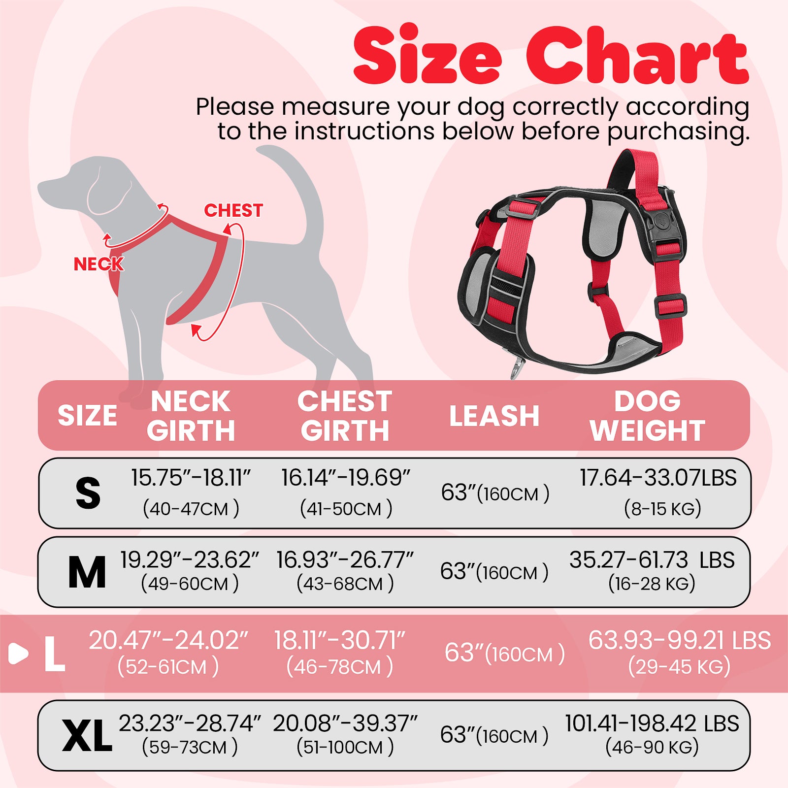 PcEoTllar Dog Harness and Leash Combo, Escape Proof No Pull Vest Harness, with Reflective Leash, Adjustable Pet Harness with Handle for Small Dogs, Black S