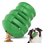 Load image into Gallery viewer, PcEoTllar Dog Chew Toys for Aggressive Chewers, Beef-Flavored Rubber Treat Dispensing Puzzle Toy for Medium &amp; Large Dogs, Blue
