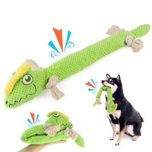PcEoTllar Squeak Dog Puzzle Toys IQ Training, Snuffle Toys Foraging Instinct Tug of War Puppy Toys