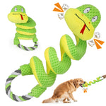 Load image into Gallery viewer, Squeaky Dog Toys for Large Dogs, Interactive Tug of War Puppy Toys with Pull Rope, Stuffed Pet Dog Toys with Soft Fabric Suitable for Small, Medium and Big Dogs

