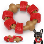 Load image into Gallery viewer, PcEoTllar Dog Chew Toy for Aggressive Chewers, Interactive Ring Dog Toys for Chewing Teething, Blue
