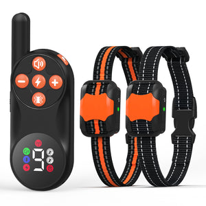 PcEoTllar Dog Training Collars for 2 Dogs, Dog Shock Collar with Remote, 3 Modes Beep Vibration Shock, Dog Bark Collar for Small Medium Large Dogs